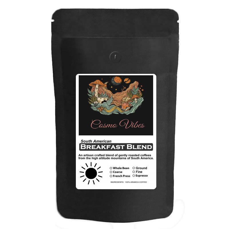 breakfast blend coffee light roast espresso ground 10 oz breakfast blend coffee light roast espresso ground 10 oz