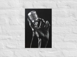 voice of the voiceless digital print