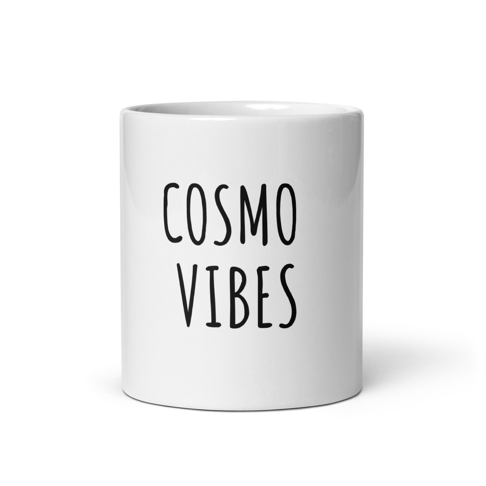 cosmo vibes white glossy mug cosmo vibes white glossy mug