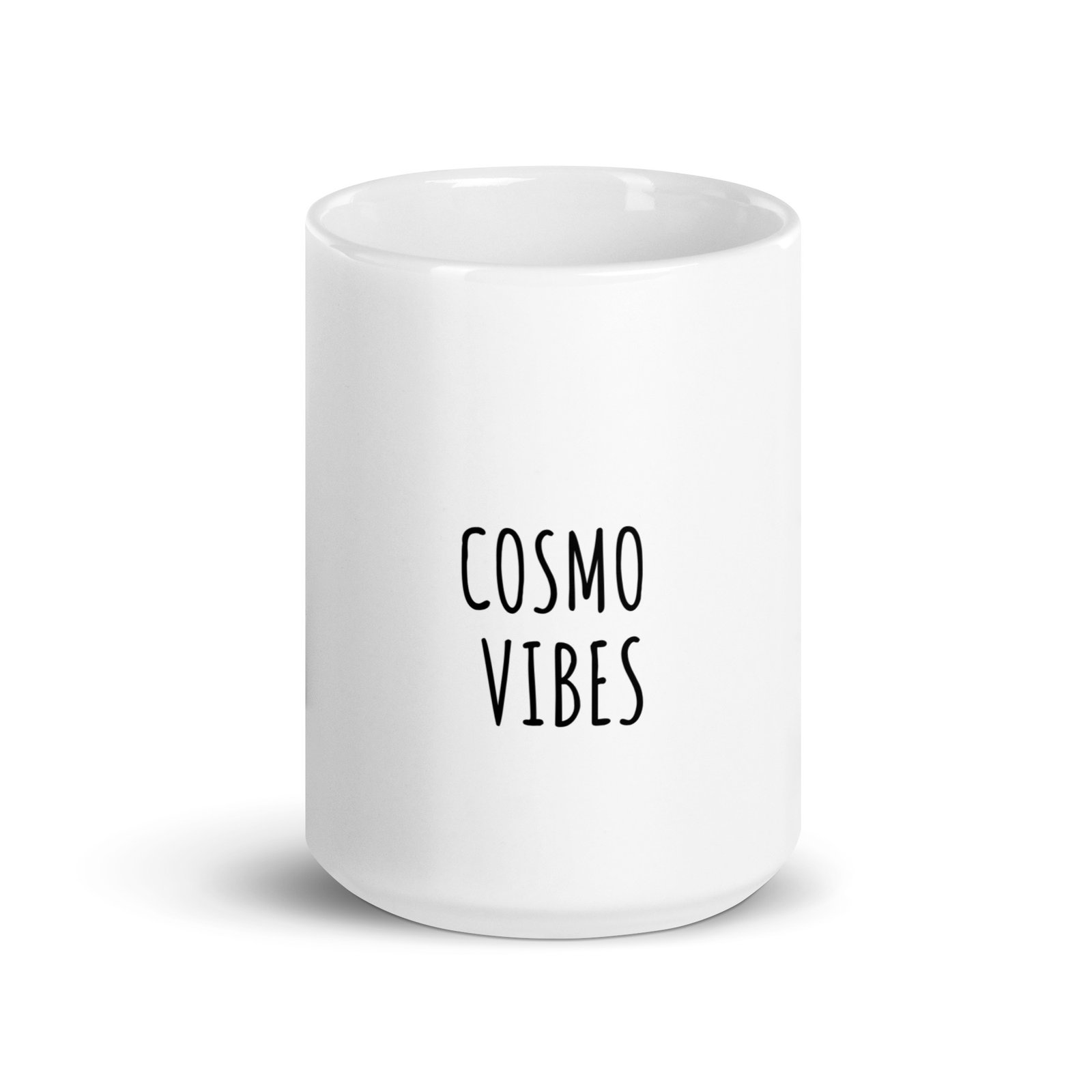 cosmo vibes white glossy mug cosmo vibes white glossy mug